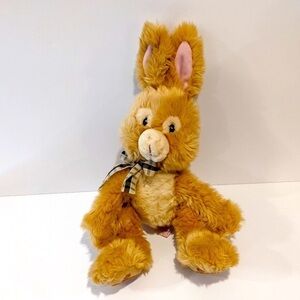 RUSS Berrie Toffee tan bunny rabbit plush 13” Easter